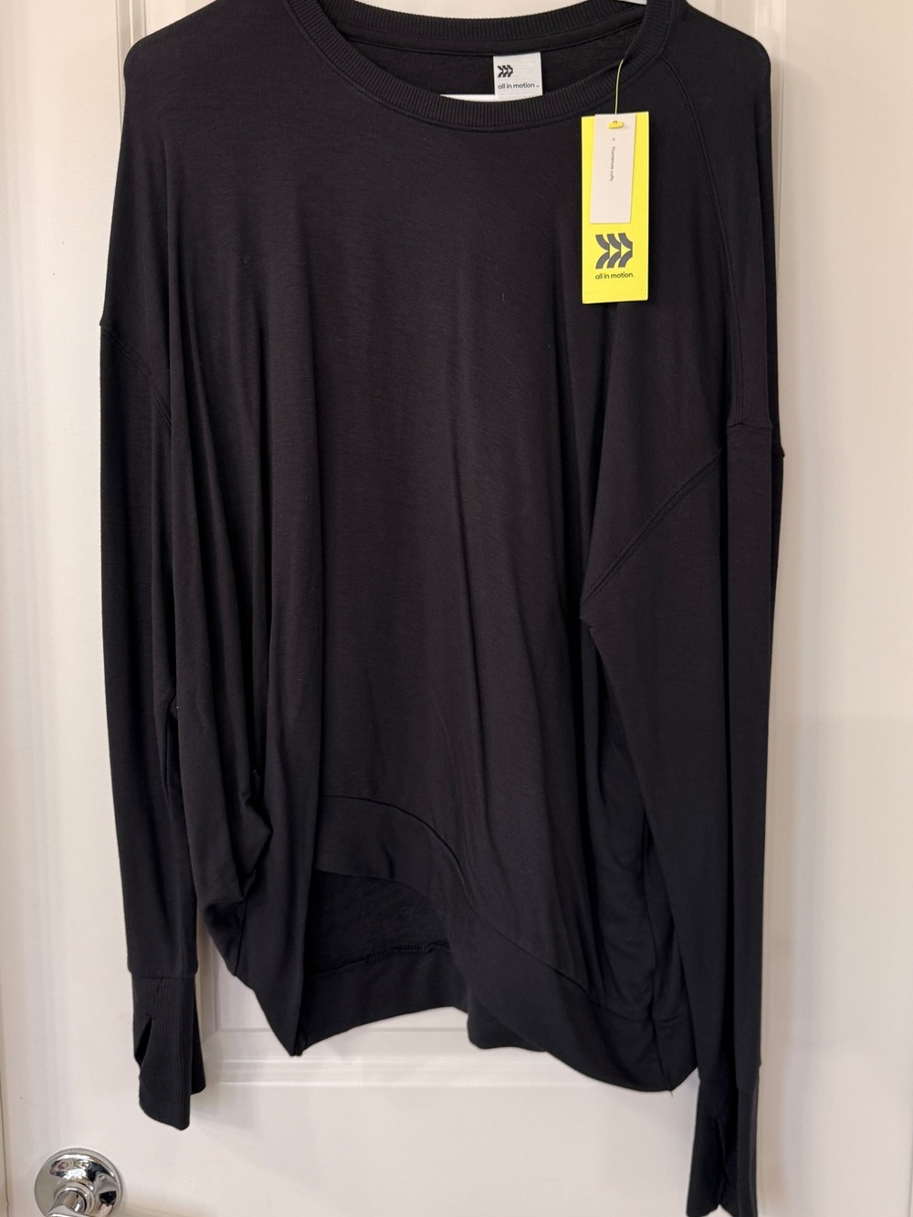 all in motion Black Women's Crewneck Sweater